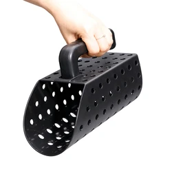 Pala detector de metales para tesoro en arena - ABS portatil ergonomica