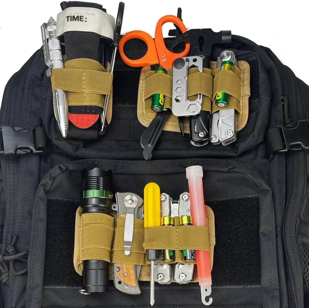 Organizador modular de nailon tipo panel táctico con separador - imagen 3