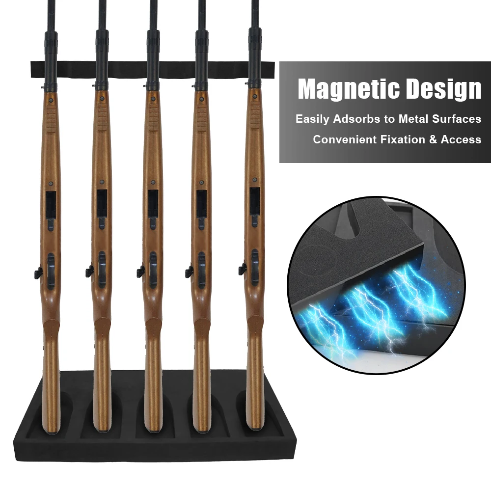 Estante de pared pistola espuma rifle escopeta cinta adhesiva - imagen 2