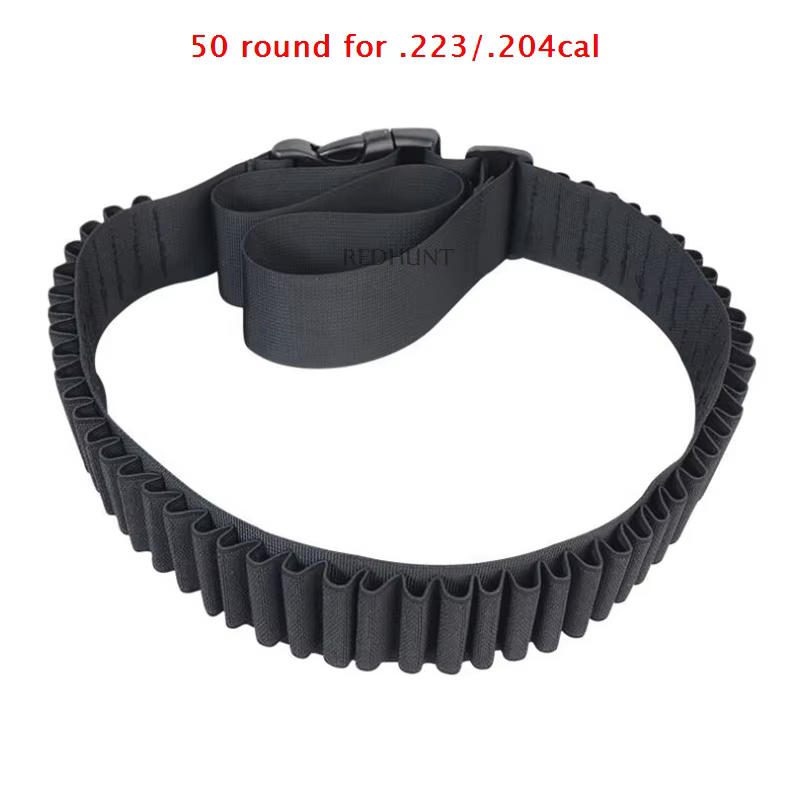 Portacargadores Cinturón Táctico Rifle 5.56/.223 y Pistola .22