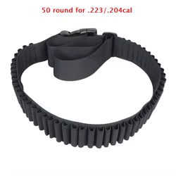 Portacargadores Cinturón Táctico Rifle 5.56/.223 y Pistola .22