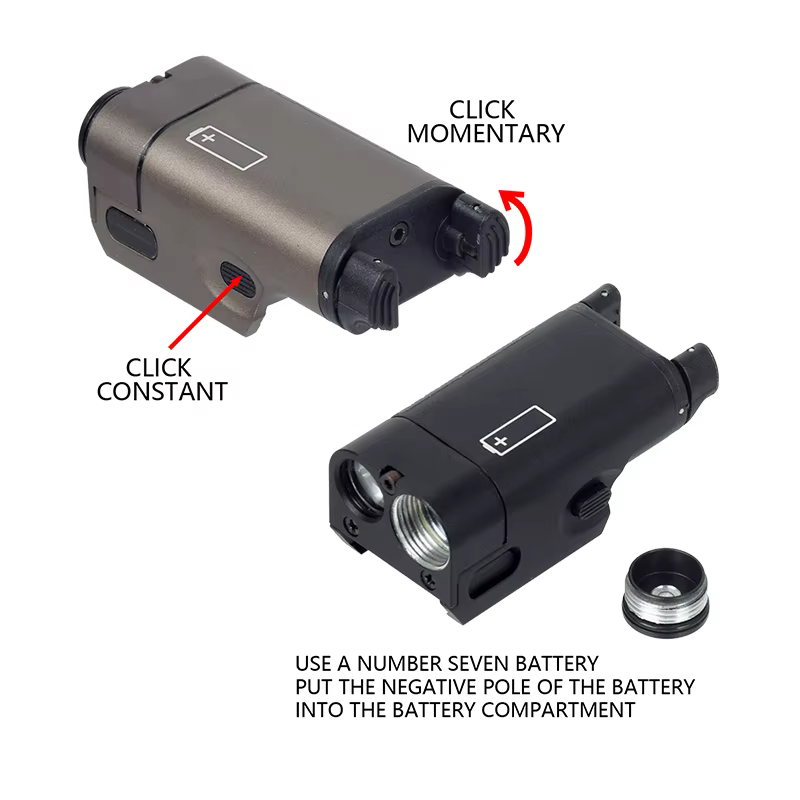 Linterna táctica LED G19Scout Picatinny momentánea - imagen 5