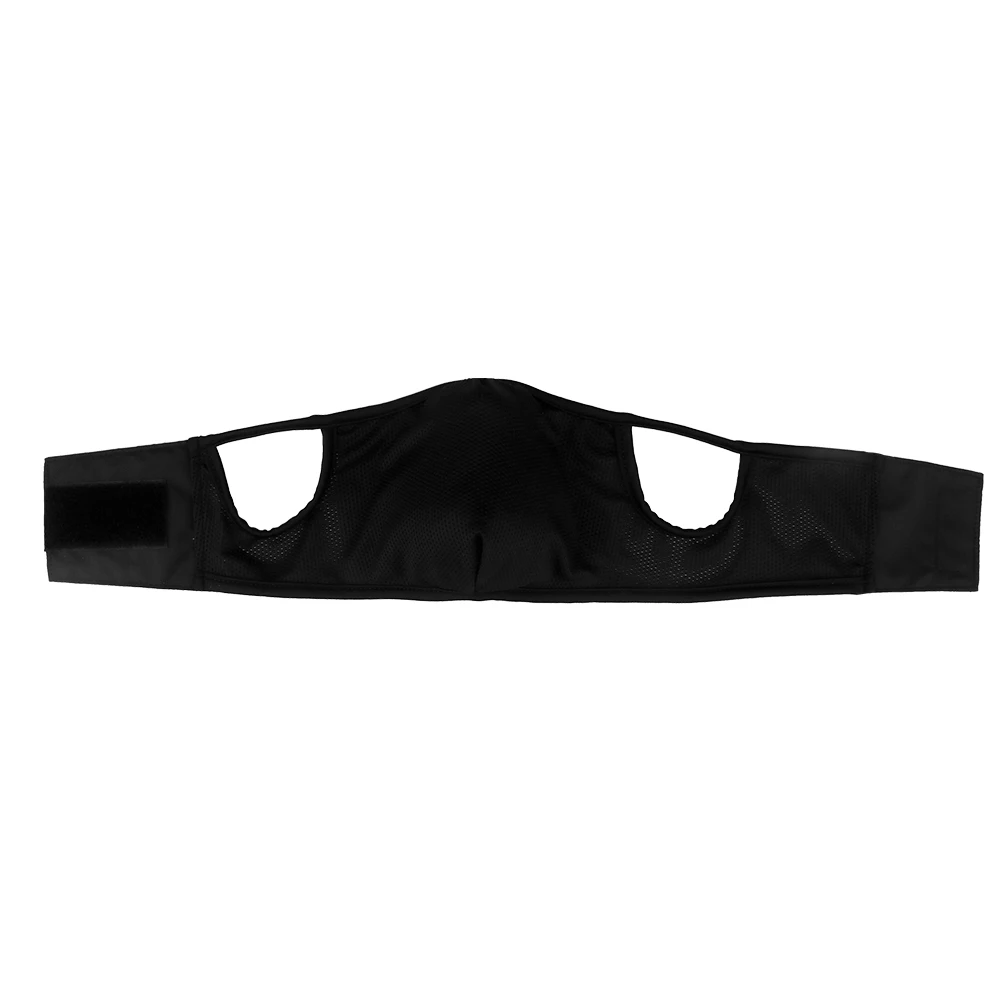 Máscara táctica de media cara transpirable elástica para airsoft