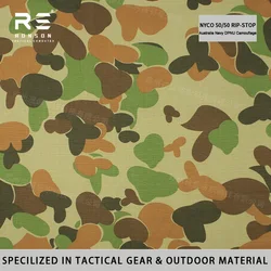 Tela ripstop camuflaje AUS DPCU NYCO táctica para uniformes