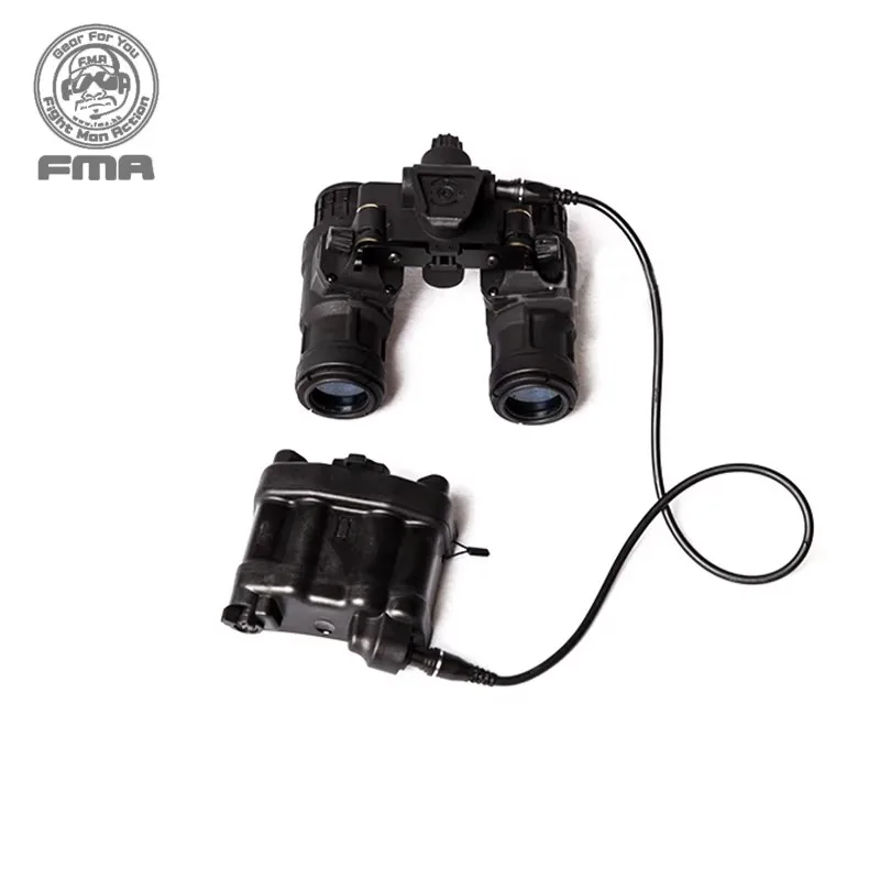 Casco táctico FMA NVG AN/PVS-31 de simulación con luz