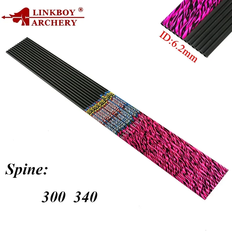 Flechas carbono spine 300 para arquería y caza tradicional