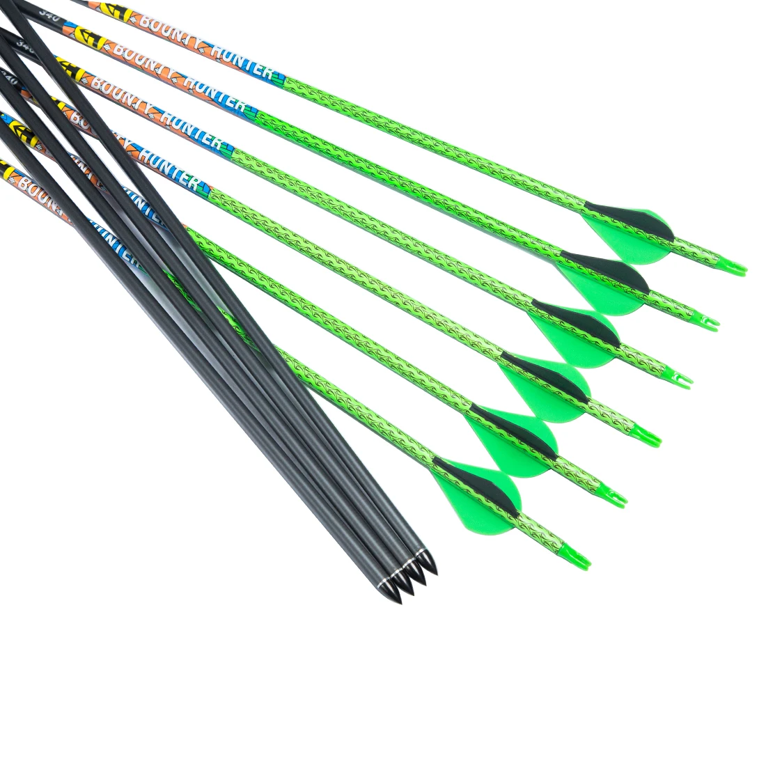 Flechas de carbono Spine 300 para arco compuesto - imagen 2