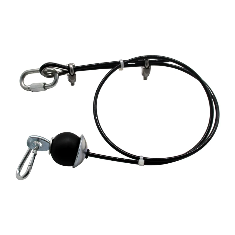 Terminal de bola hueca acero resistente para cable de fitness - imagen 5