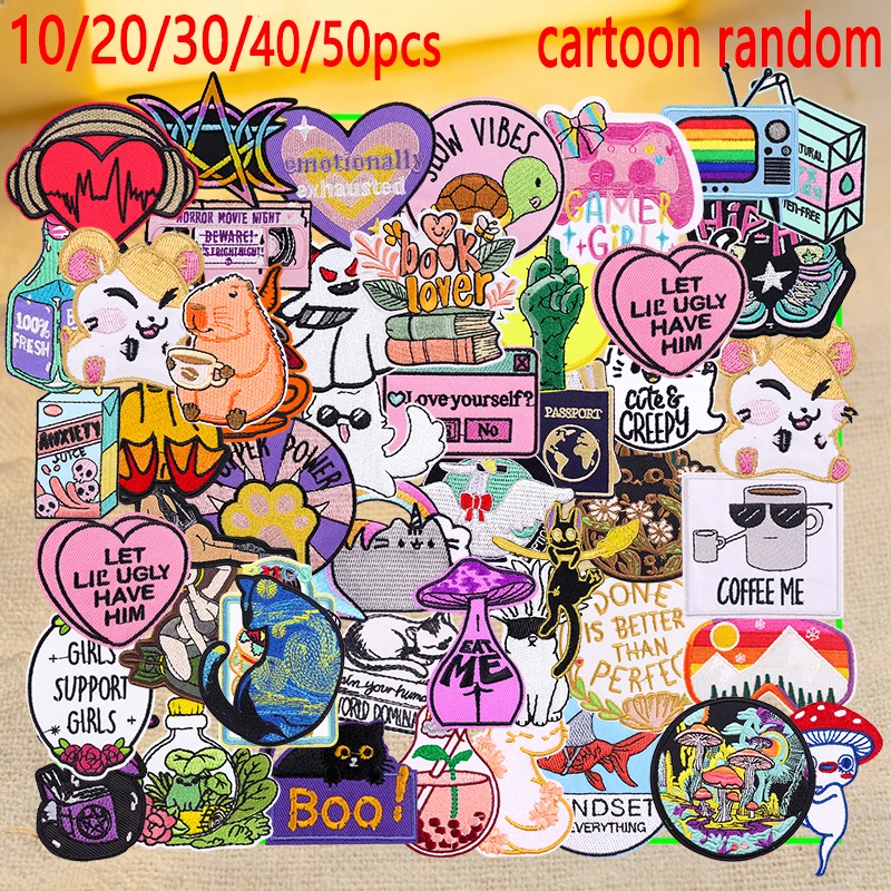 Parche termoadhesivo bordado animales y dibujos animados para ropa - imagen 3