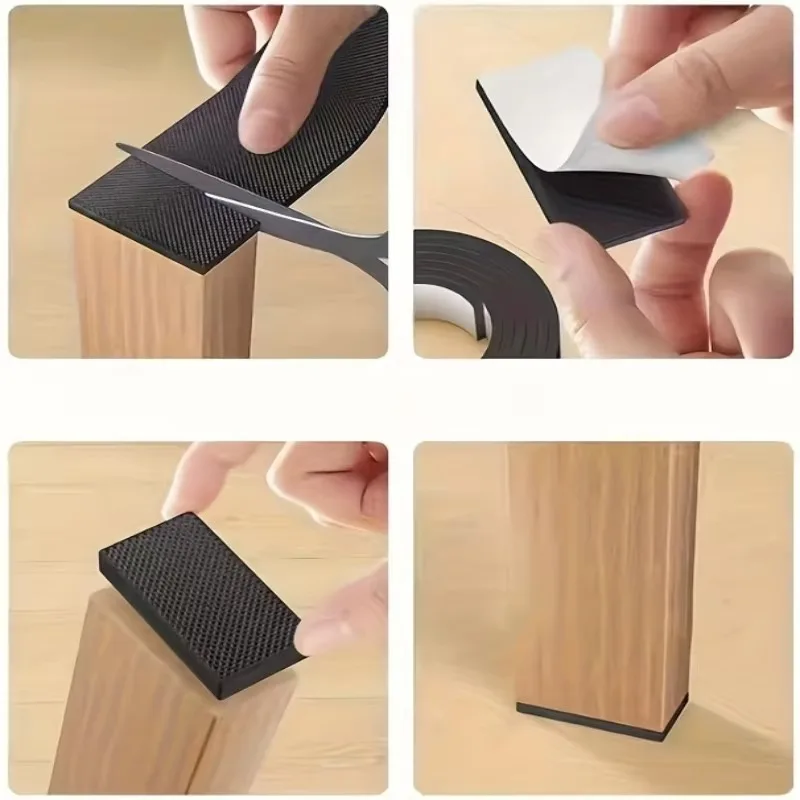 Almohadillas antideslizantes autoadhesivas para patas de muebles - imagen 2