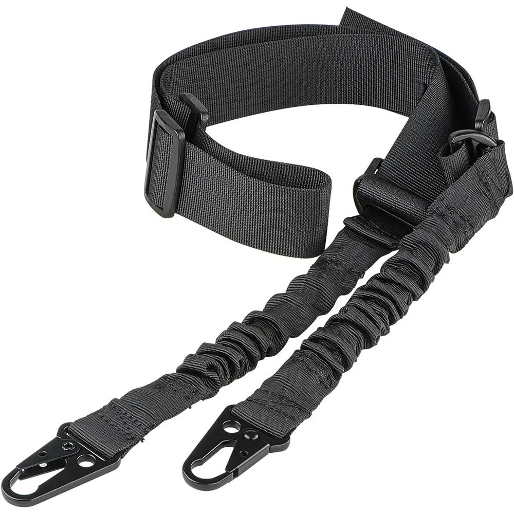 Correa táctica de dos puntos con bungee para rifle en nailon resistente