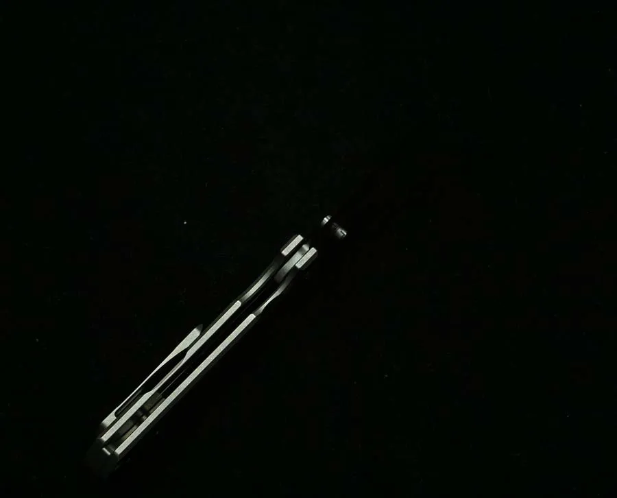 VECP Cuchillo plegable EDC de titanio para supervivencia - imagen 5