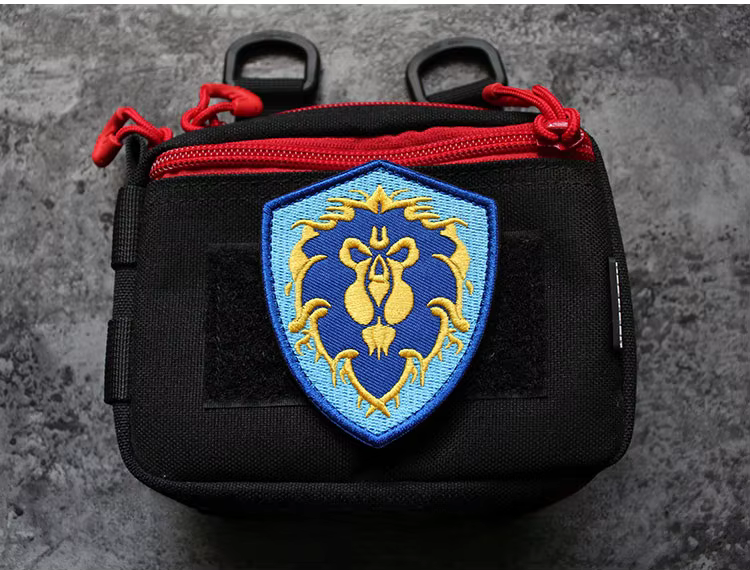 Detalle de fijación con Velcro y superficie de gancho