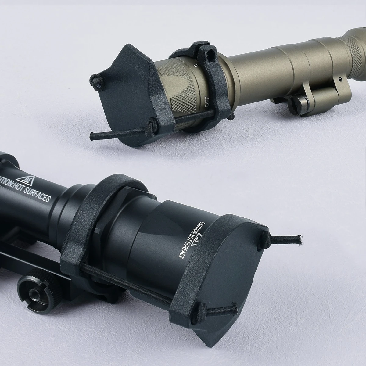 SureFire funda protectora tapa lente linterna táctica