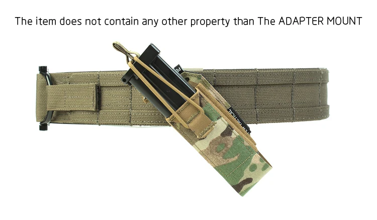 PEW Tactical adaptador de cinturón airsoft MOLLE para montaje - imagen 4