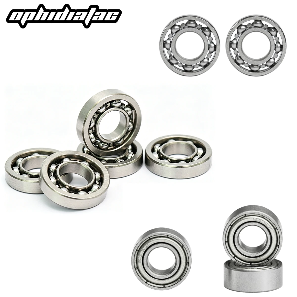 OPHIDANTAC Bujes rodamiento precisión CNC baja fricción AEG