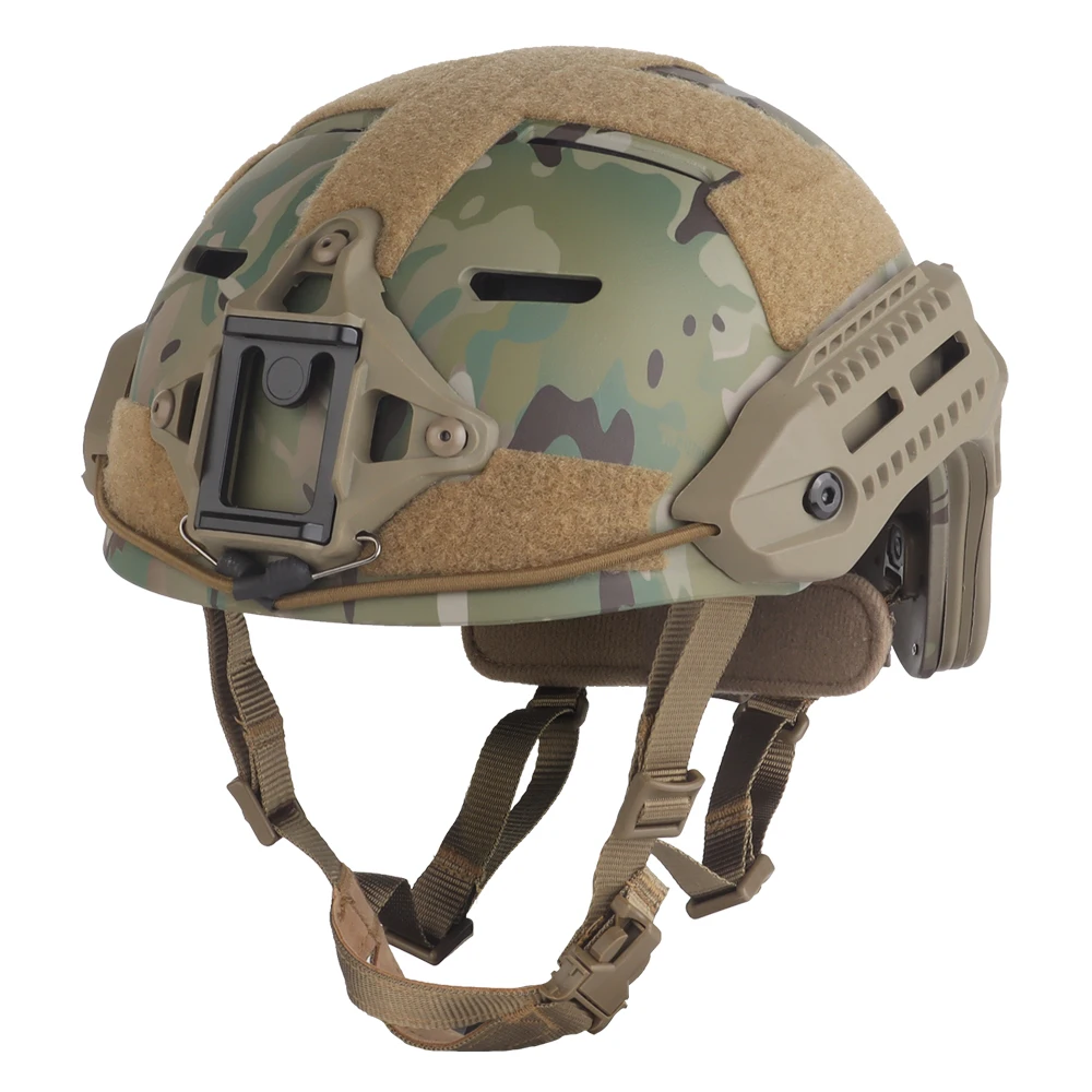 Casco táctico ligero METK FLUX de ABS con forro acolchado desmontable - imagen 2