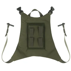 Bolsa táctica para casco con visión nocturna y cartuchos