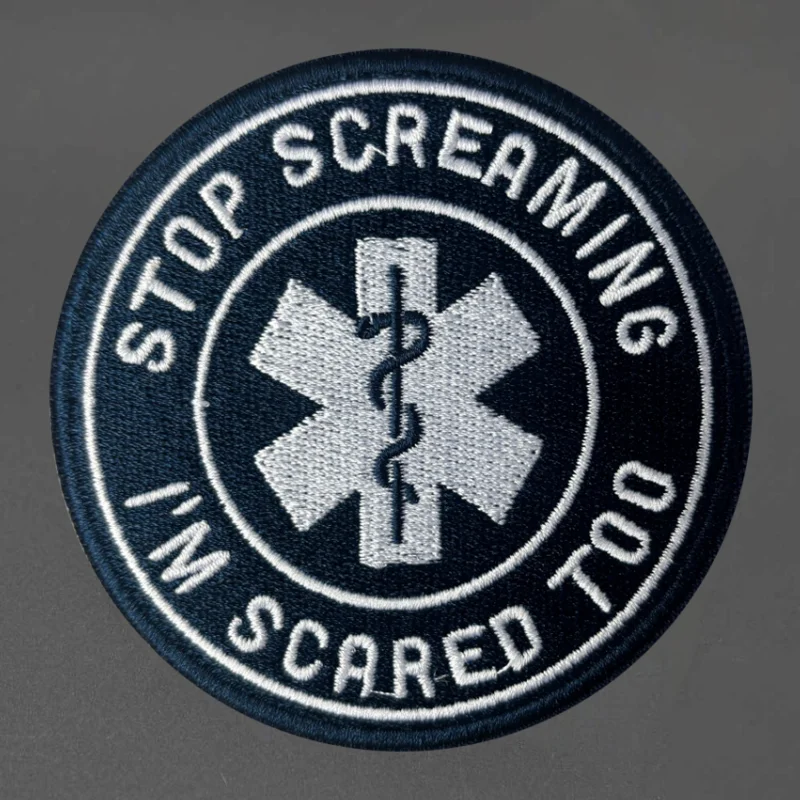 Life Star Parche Táctico Médico bordado con gancho y bucle - imagen 5