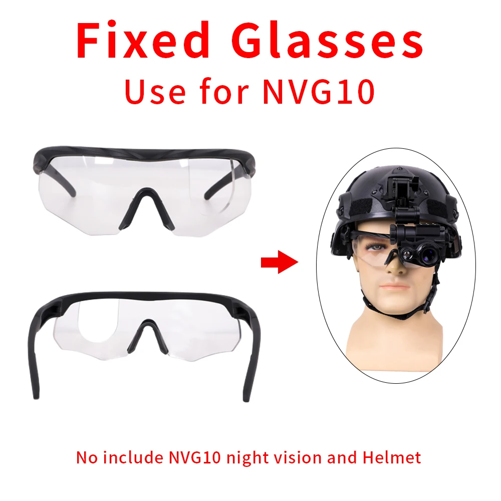 Gafas monoculares NVG10 en uso
