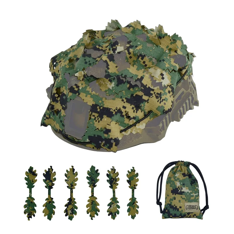 Funda de casco táctico cortada a láser irregular y bolsa exterior - imagen 2