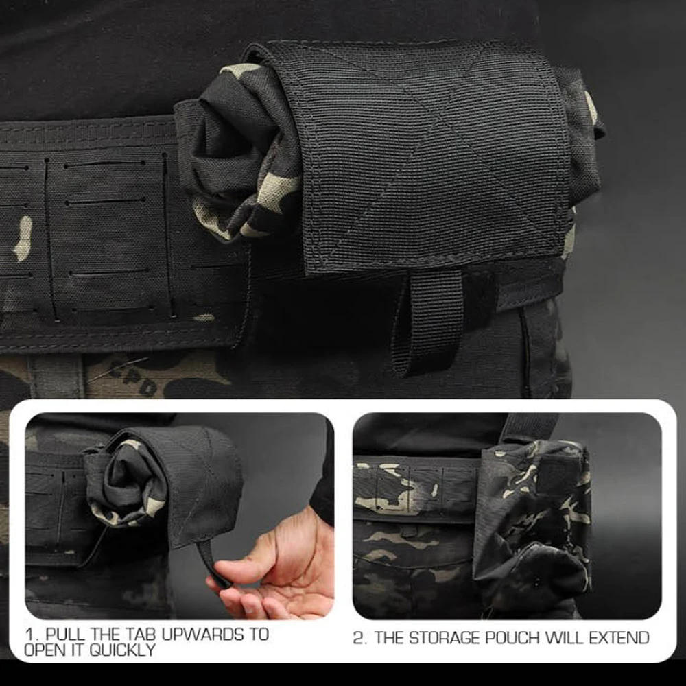 Bolsa táctica para cinturón: funda porta revistas y utilidades - imagen 5