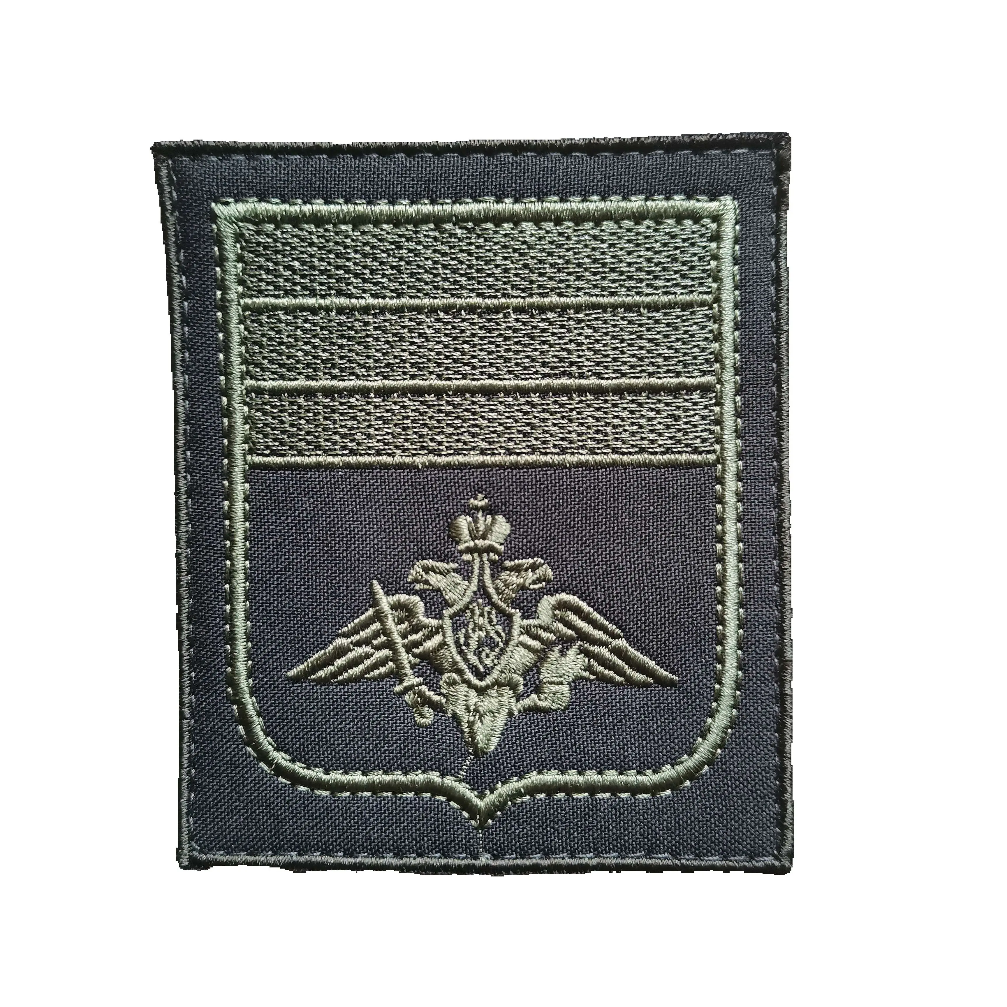 Parche bordado rojo ruso táctico para brazalete – Uniforme militar - imagen 5