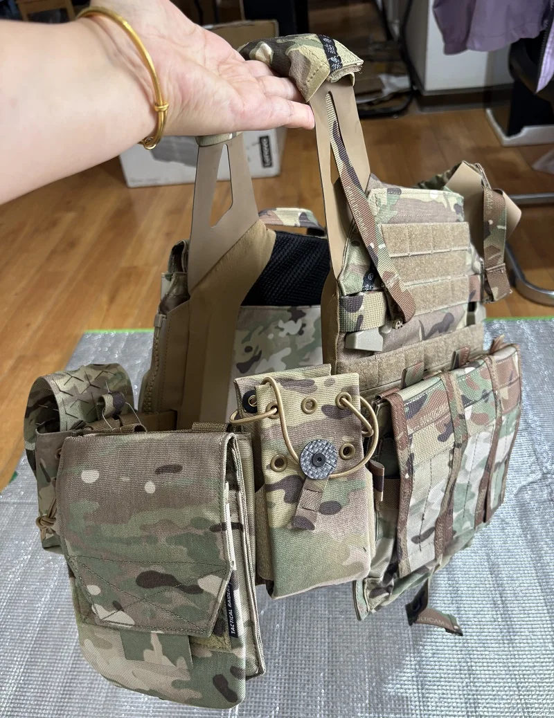 Accesorios MOLLE para chaleco táctico JPC, kit ligero aire libre - imagen 4