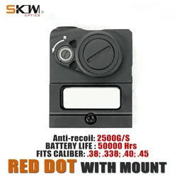 AK Sight visor de punto rojo 3 MOA 1x15x15 con montaje para AR