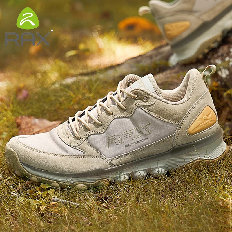 RAX zapatillas antideslizantes de senderismo transpirables para hombre
