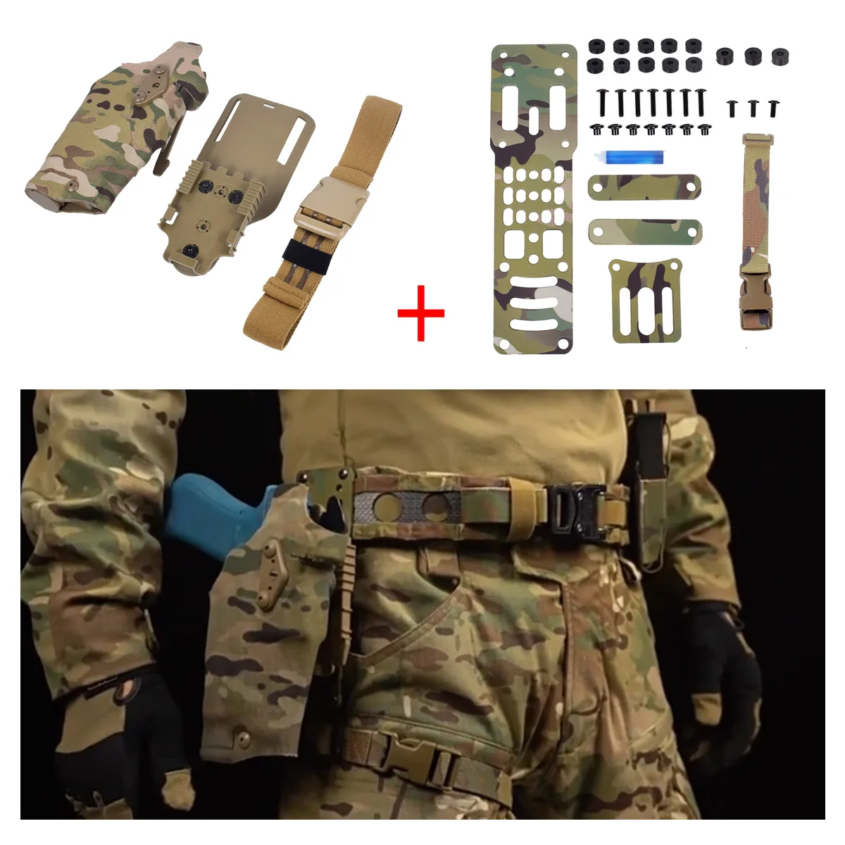 Surefire X300 funda táctica para Glock airsoft con soporte de pierna - imagen 5