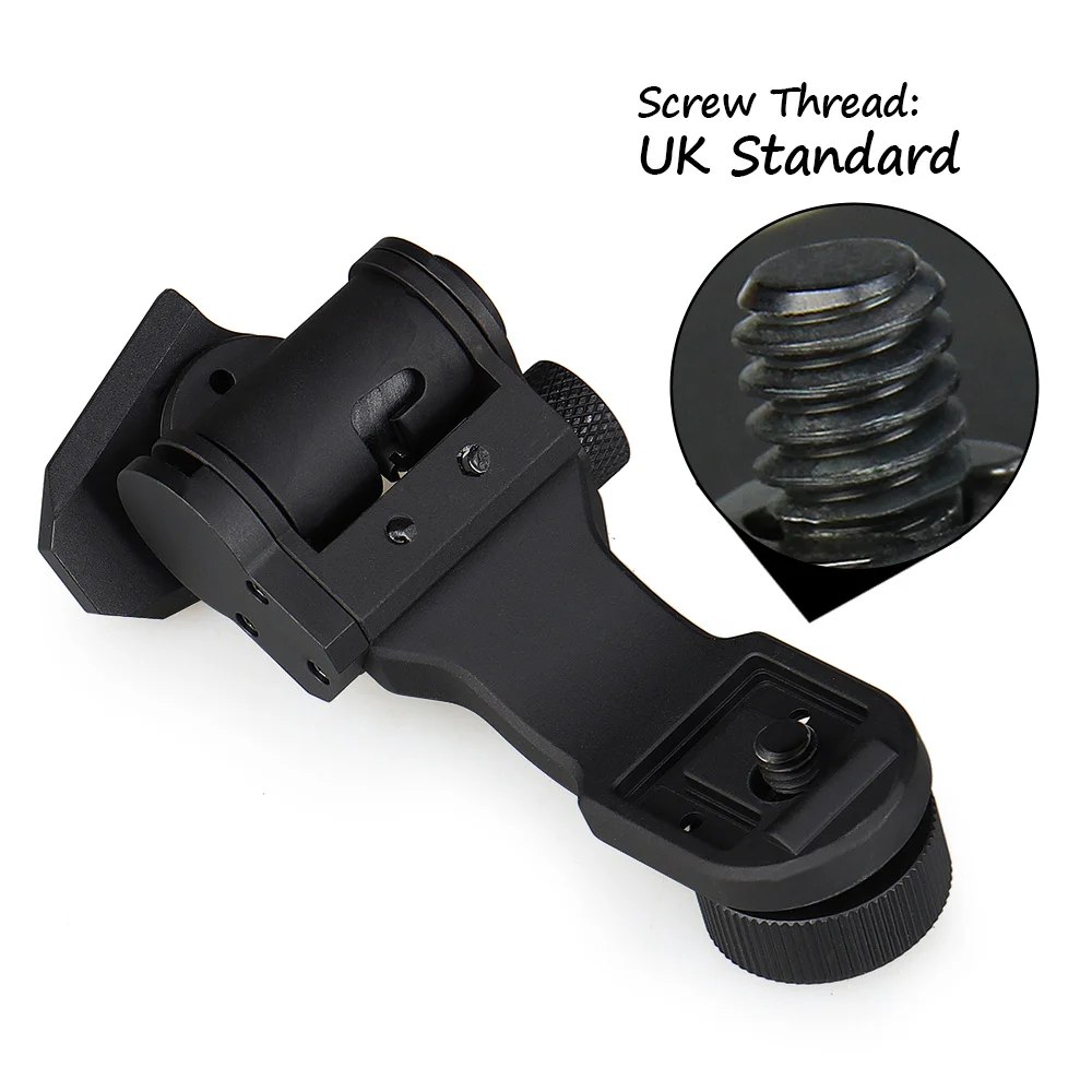 Soporte NVG PVS14 de aluminio con adaptador L4G24 y riel dovetail - imagen 3