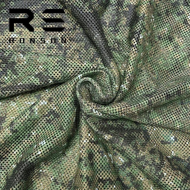 Tela táctica camuflaje Pencott GreenZone, malla para estampado - imagen 4