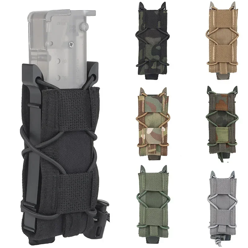 Funda táctica MOLLE para cargador, linterna y cuchillo - imagen 5