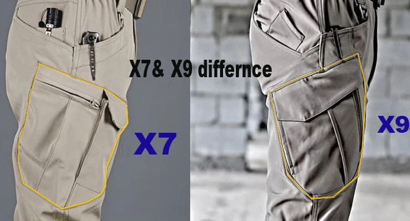 Pantalones elásticos Cargo para hombre senderismo y entrenamiento - imagen 5