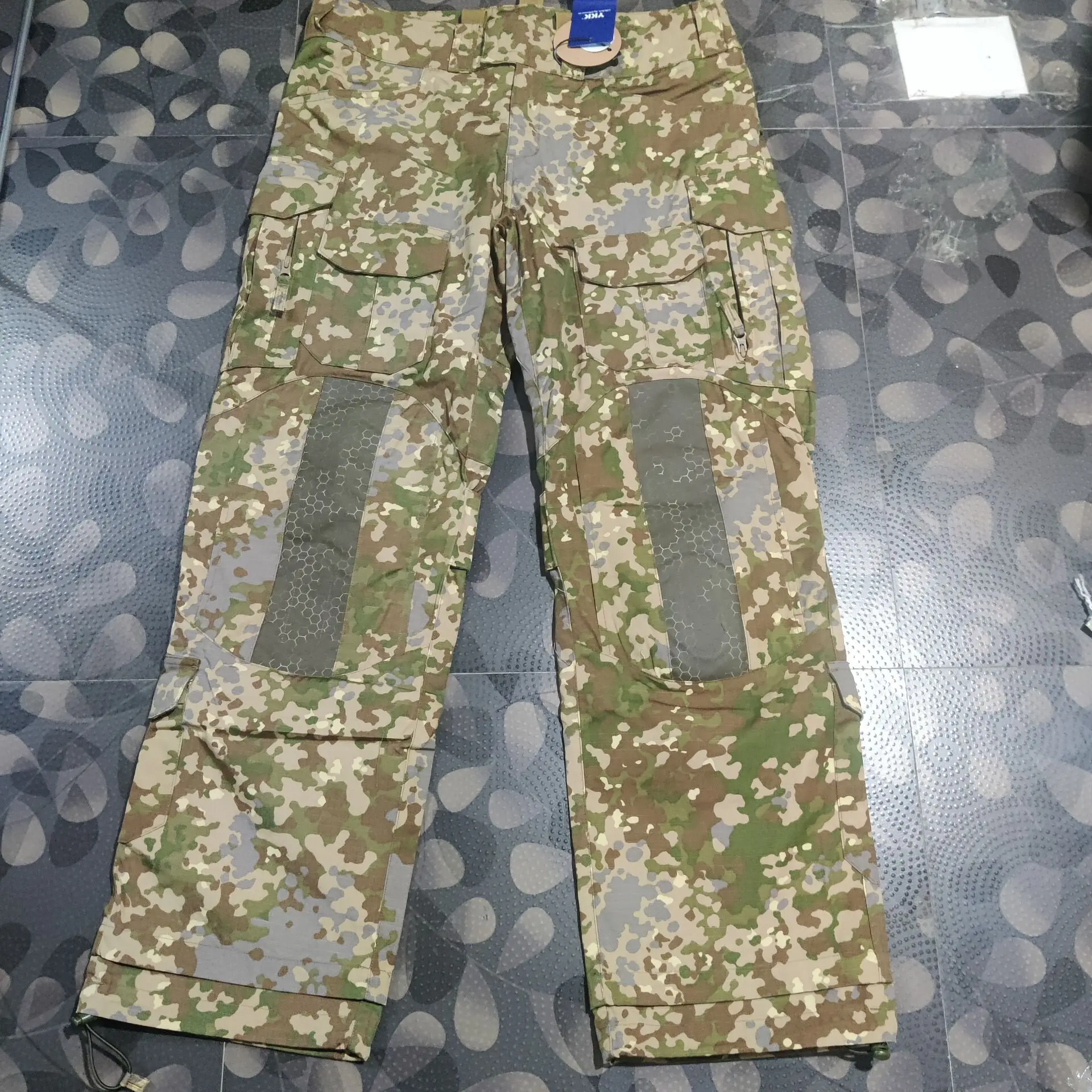 Detalle de camuflaje y tejido