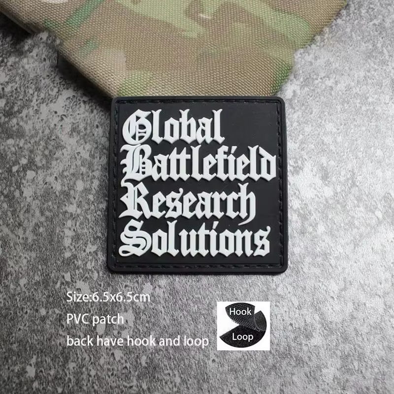 GBRS Brazalete Táctico Molle PVC 3D Negro Mil-Spec - imagen 4