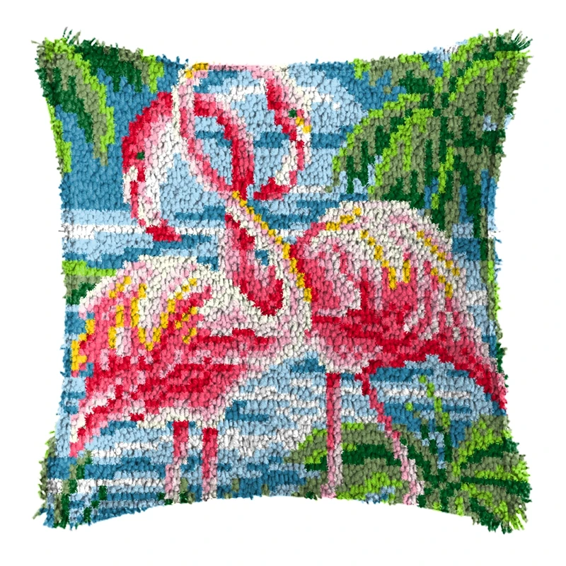 Kit de ganchillo reversible con animales para alfombras - imagen 4