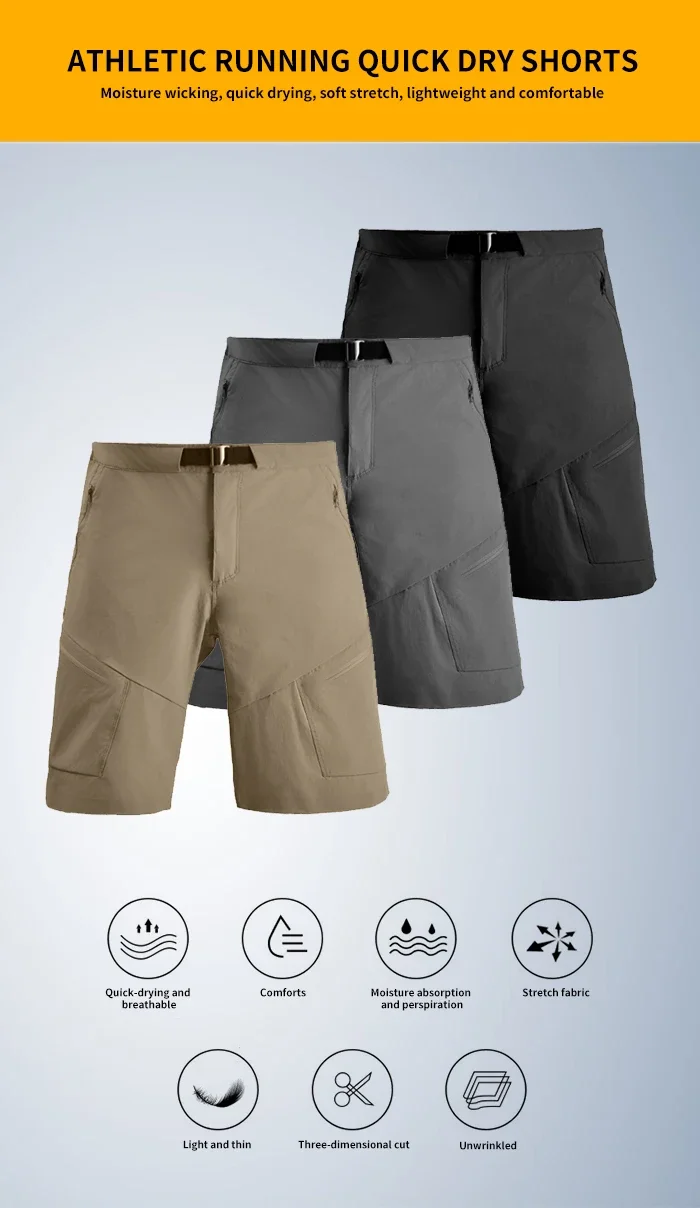Detalle de tejido y ajuste en los pantalones cortos