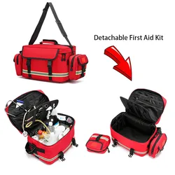 Botiquín primeros auxilios impermeable mochila rescate desmontable
