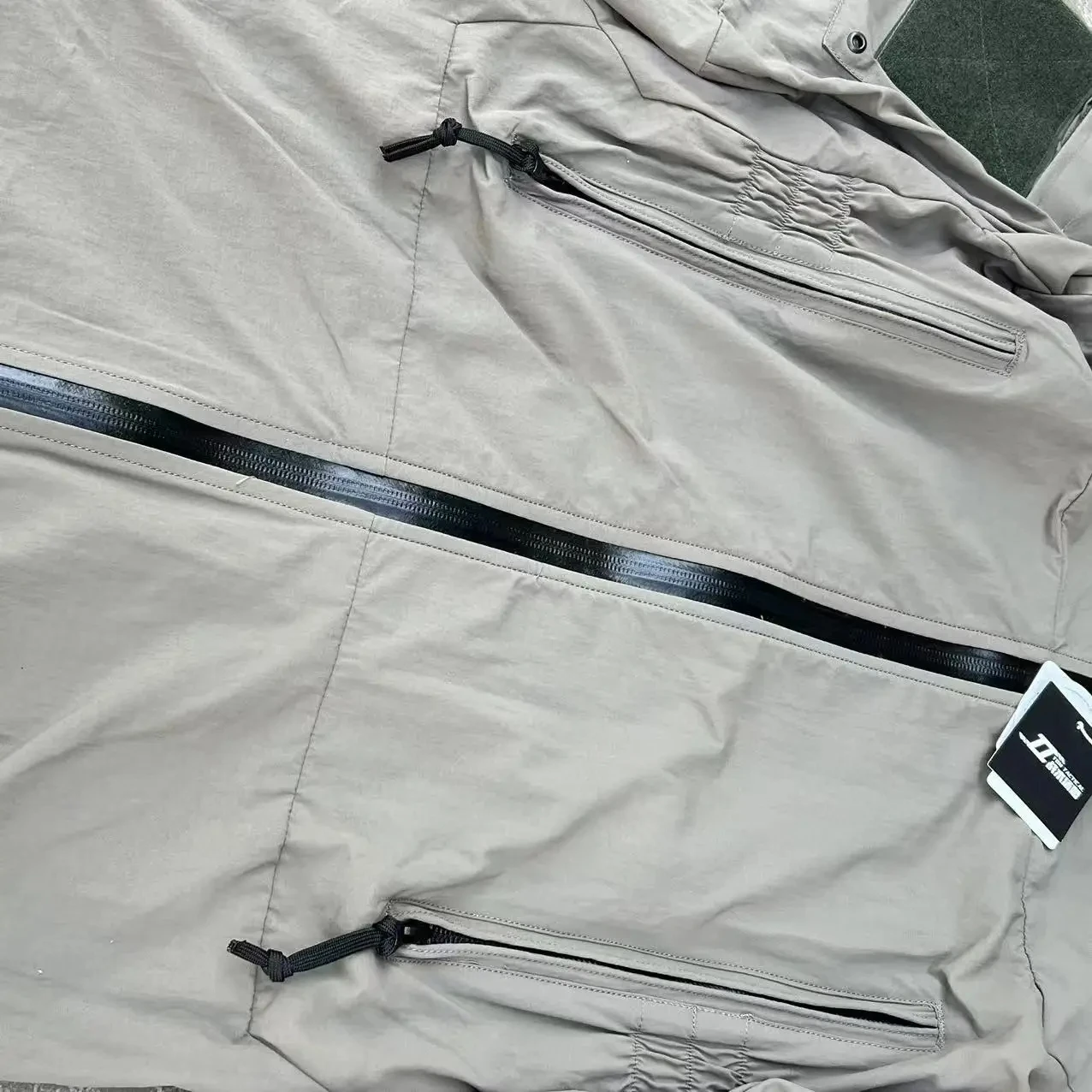 Tactical Tom PCU L5 chaqueta táctica con concha suave gris cremallera - imagen 3