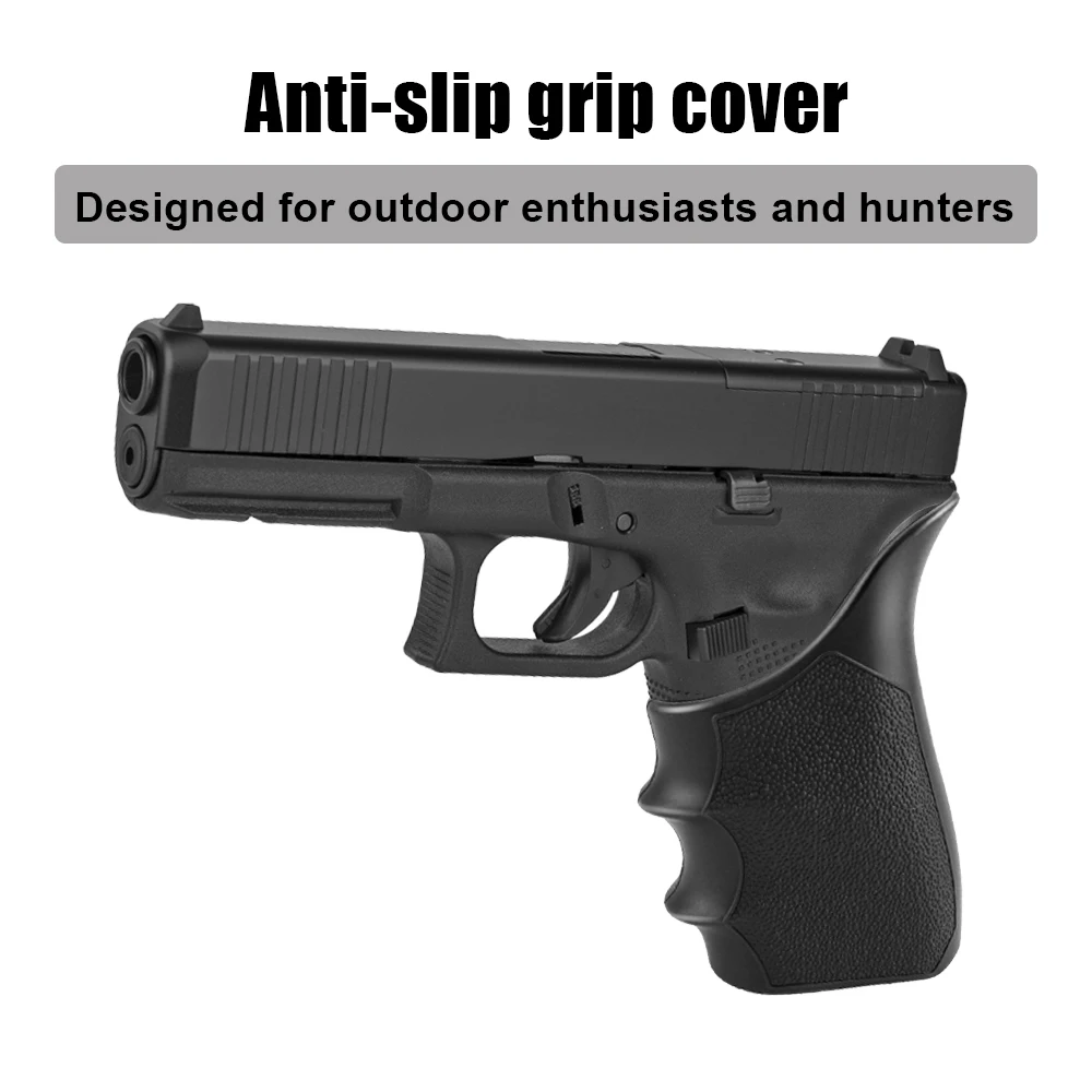Funda táctica para pistola con agarre antideslizante en caza seguro