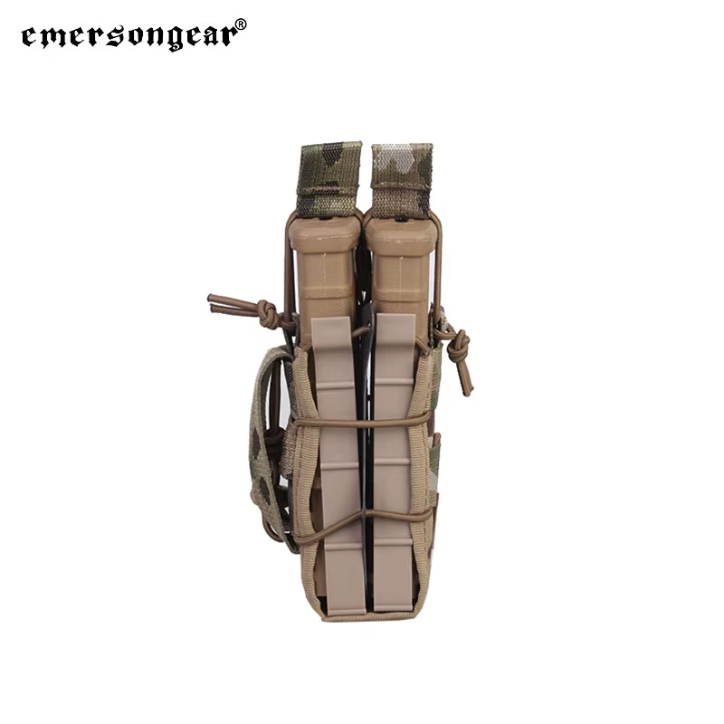 Bolsa Doble Portacargadores MOLLE EmersonGear – Tactical Camouflaje - imagen 2
