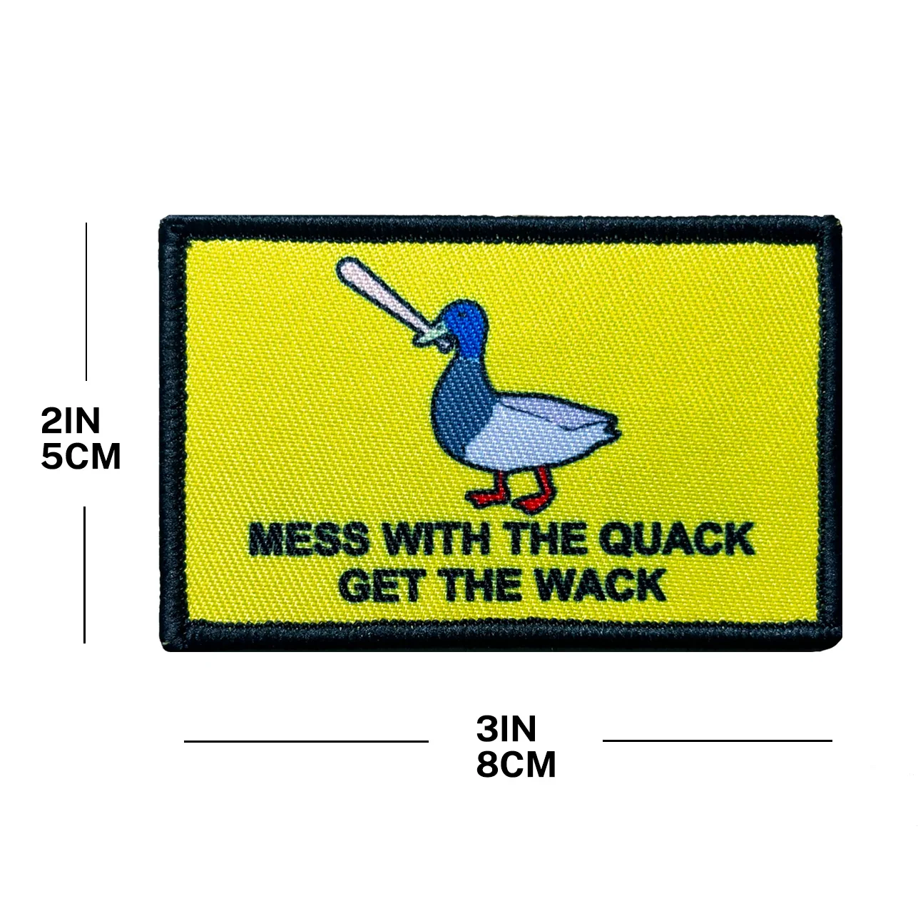 Parche táctico velcro Ganso Quack para chaleco o gorra - imagen 4