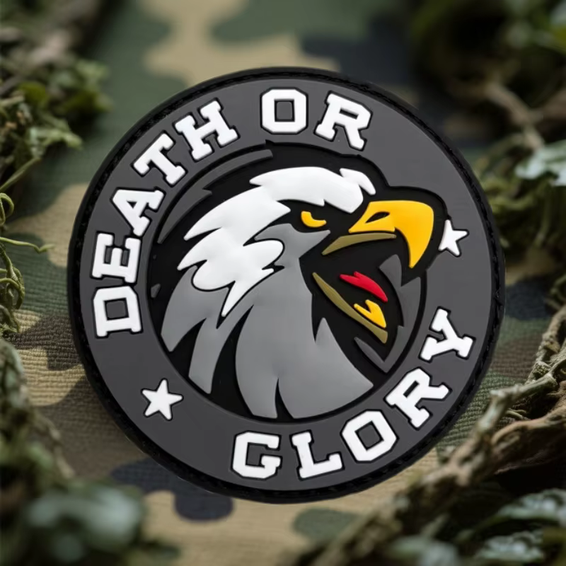 Parche Glory Eagles 3D PVC militar táctico con gancho - imagen 3