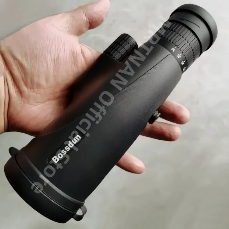 Telescopio monocular HD con zoom para caza y aves, trípode - imagen 4