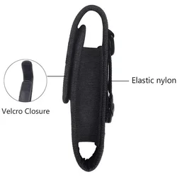 Funda táctica para linterna LED MOLLE de transporte aire libre