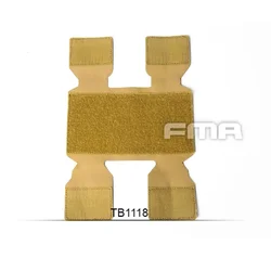 FMA adaptador de placa táctica con velcro HOOK & LOOP retención