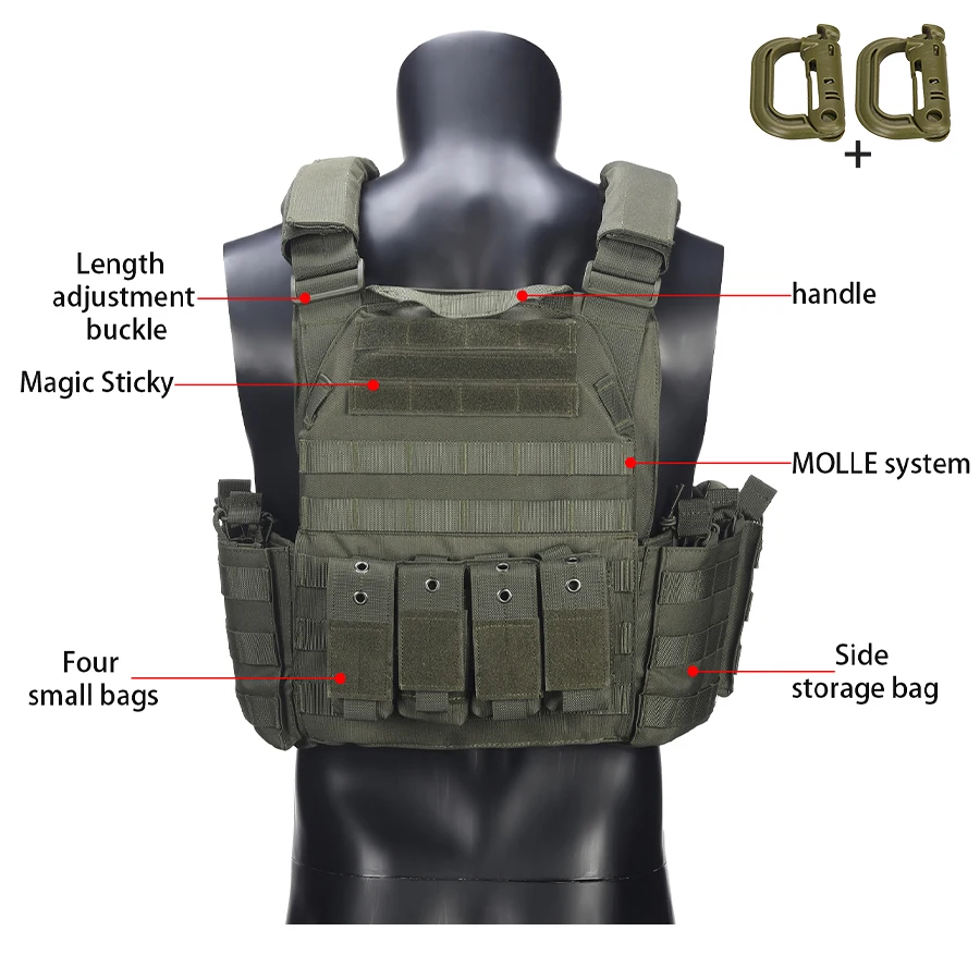 Conjunto modular preparado para salir