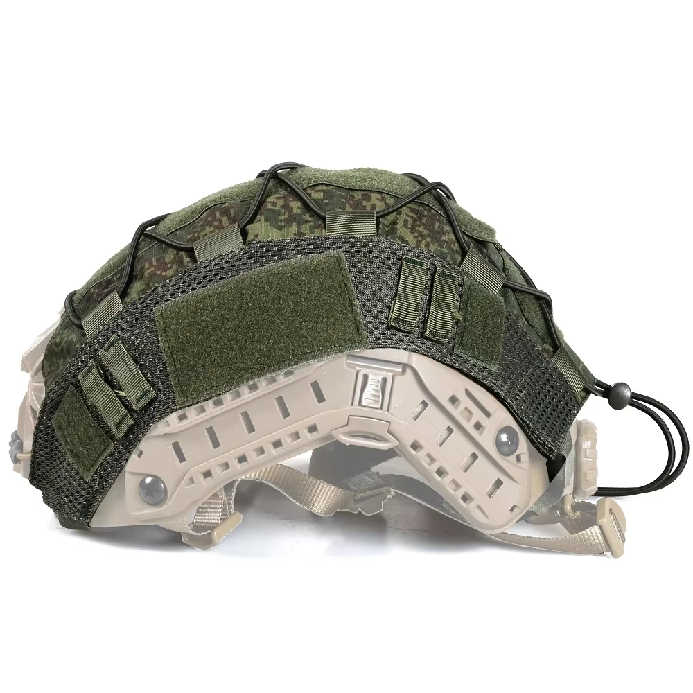 Funda para casco militar táctica con cordón elástico ajustable - imagen 2